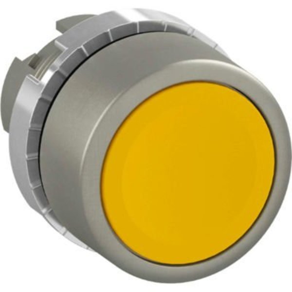 Springer Controls Co ABB Non-Illuminated Push Button Operator, 22mm, Yellow, Flush Style P9M-PNGG